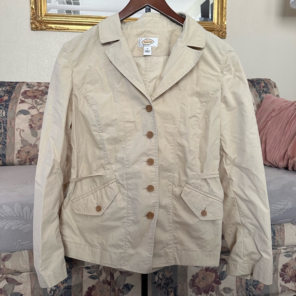 Talbots Cream Women's jacket